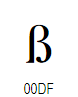 Unicode Glyph